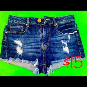 Forever 21 Jean mini shorts Daisy dukes